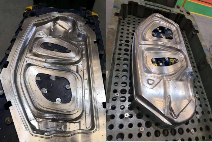 機械手激光切割機切（qiē）割加工圖