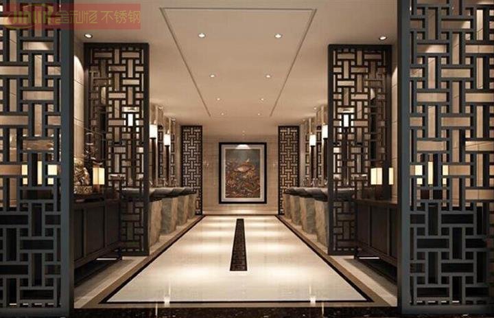 金（jīn）屬屏風樣品